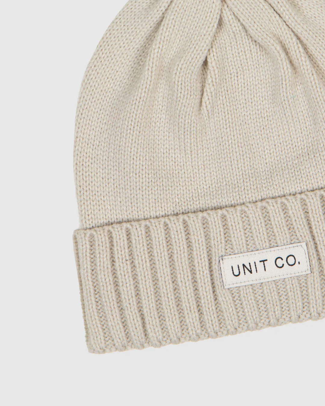 Unit - Ladies Beige Madison Beanie - Image 4