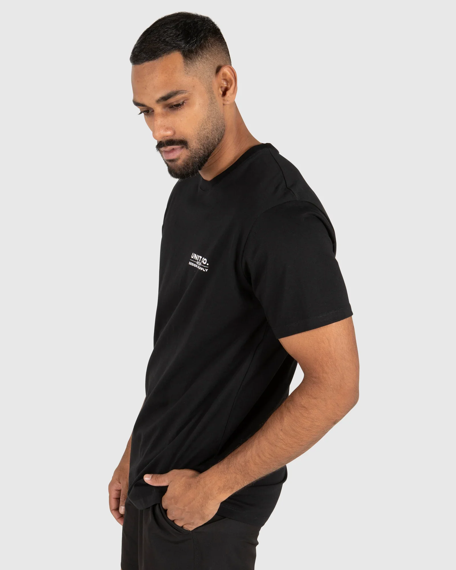 Unit - Mens Black Worldwide Tee - Image 3