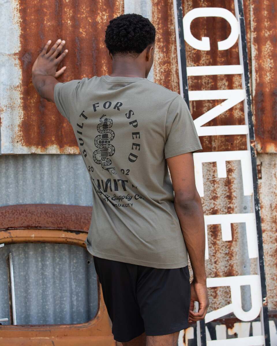 Unit - Mens Military Rattle Tee - Image 4