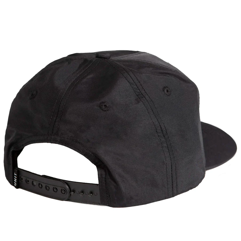 Unit - Nash Black Snapback Hat - Image 2