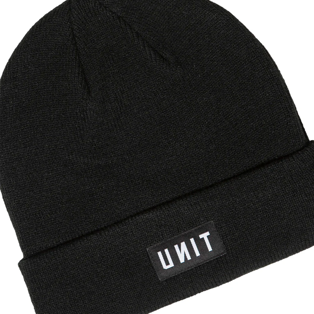 Unit - Stack Black Beenie - Image 3