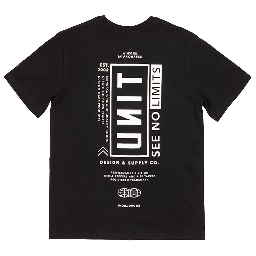 Unit - Youth Vision Black Tee - Image 2