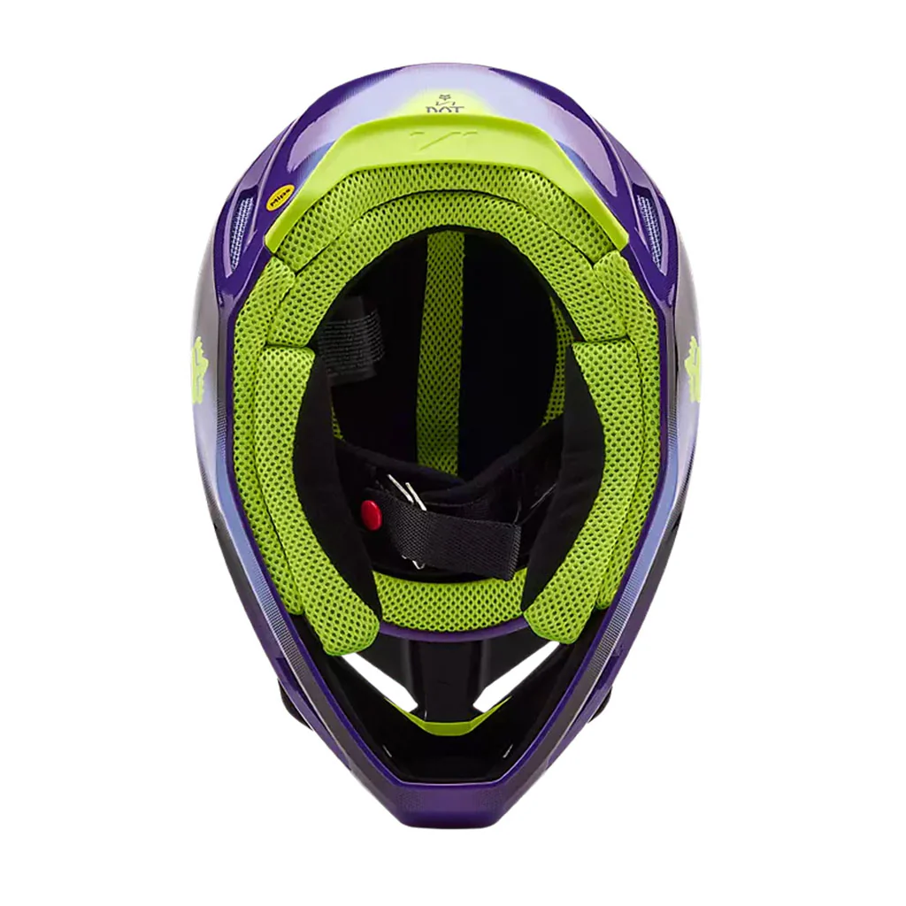 Fox - 2024 V1 Interfere Black/Blue Helmet - Image 6