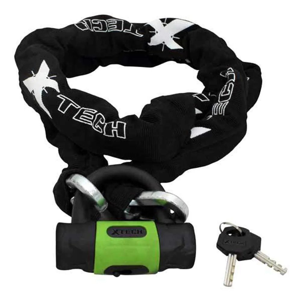 X Tech - Heavy Duty Chain & Lock - 2.0