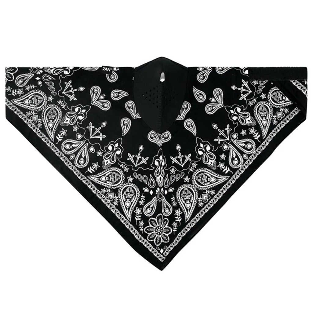 Zan Headgear - Neodanna Paisley Black - Image 2