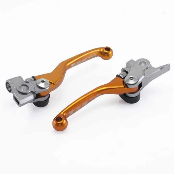 Zeta - KTM Orange 250SX-F-450SX-F Brembo Forged Pivot Lever Set - Image 2