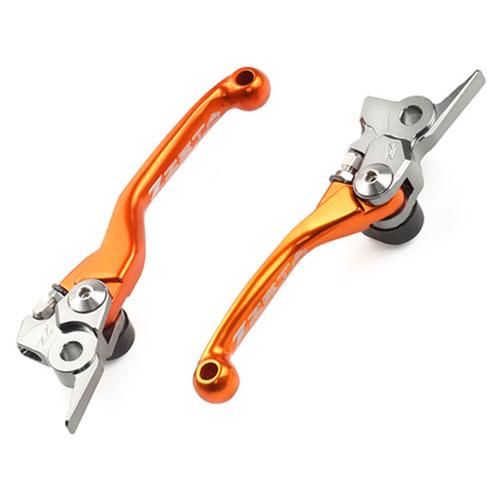 Zeta - KTM SX/SX-F/EXC/EXC-F 21-23 Orange Brembo Forged Pivot Lever Set